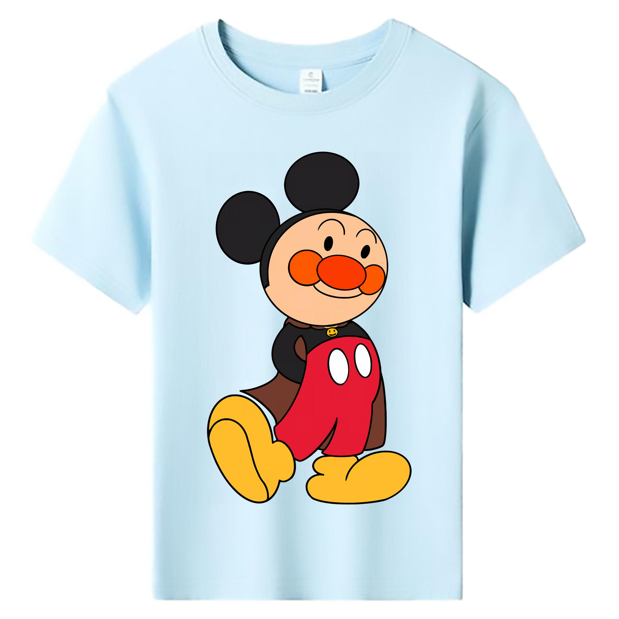 （画像用） アンパンマン Anpanman 綿100％キッズTシャツ（フロントプリント）